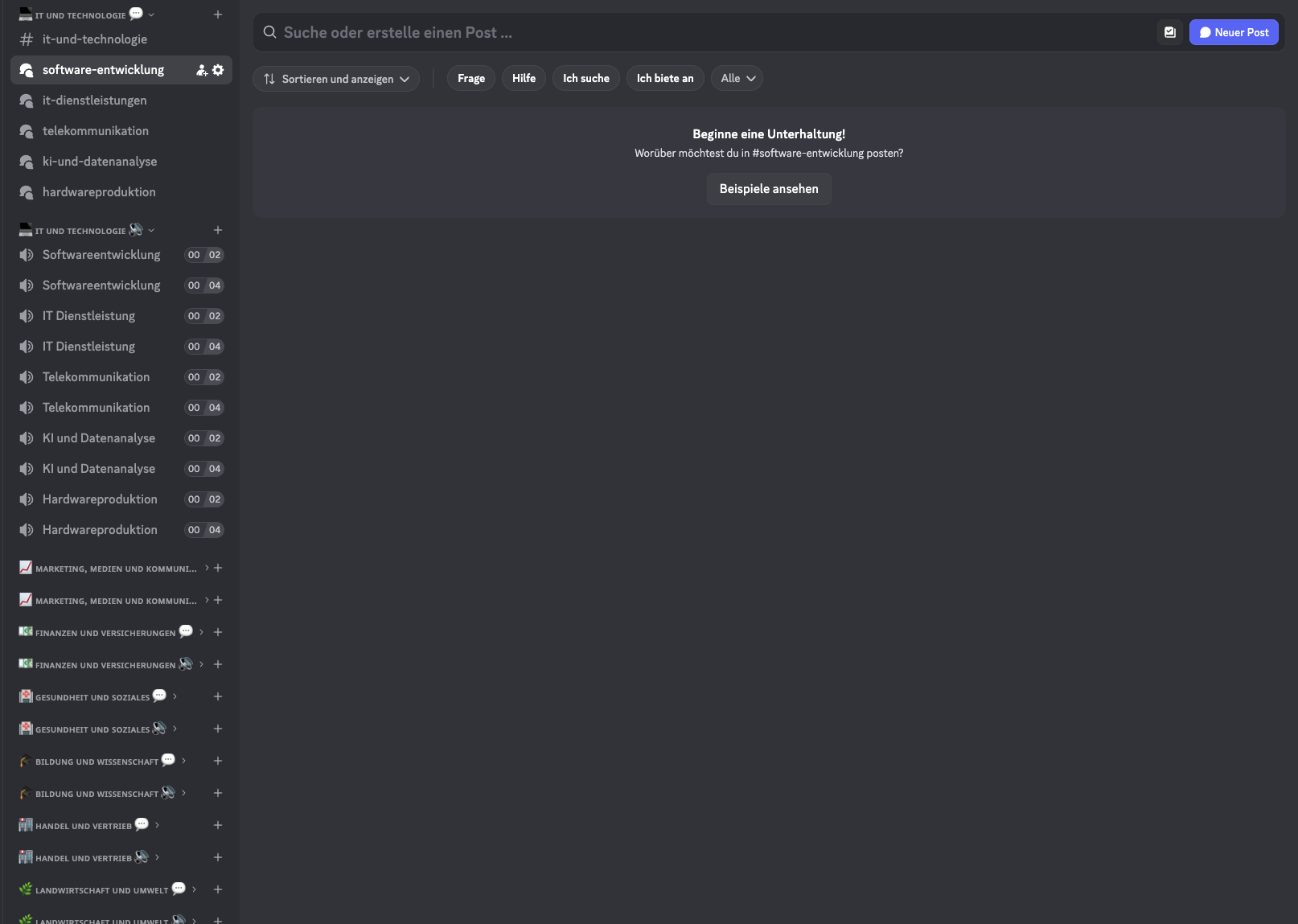 Sub-forum of the IT and Technology Discord area